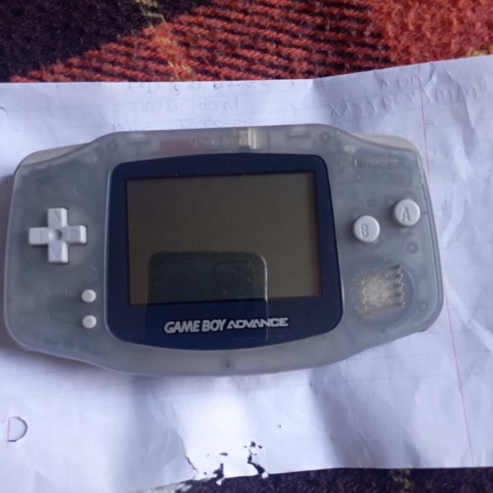Gameboy advance glacier console
